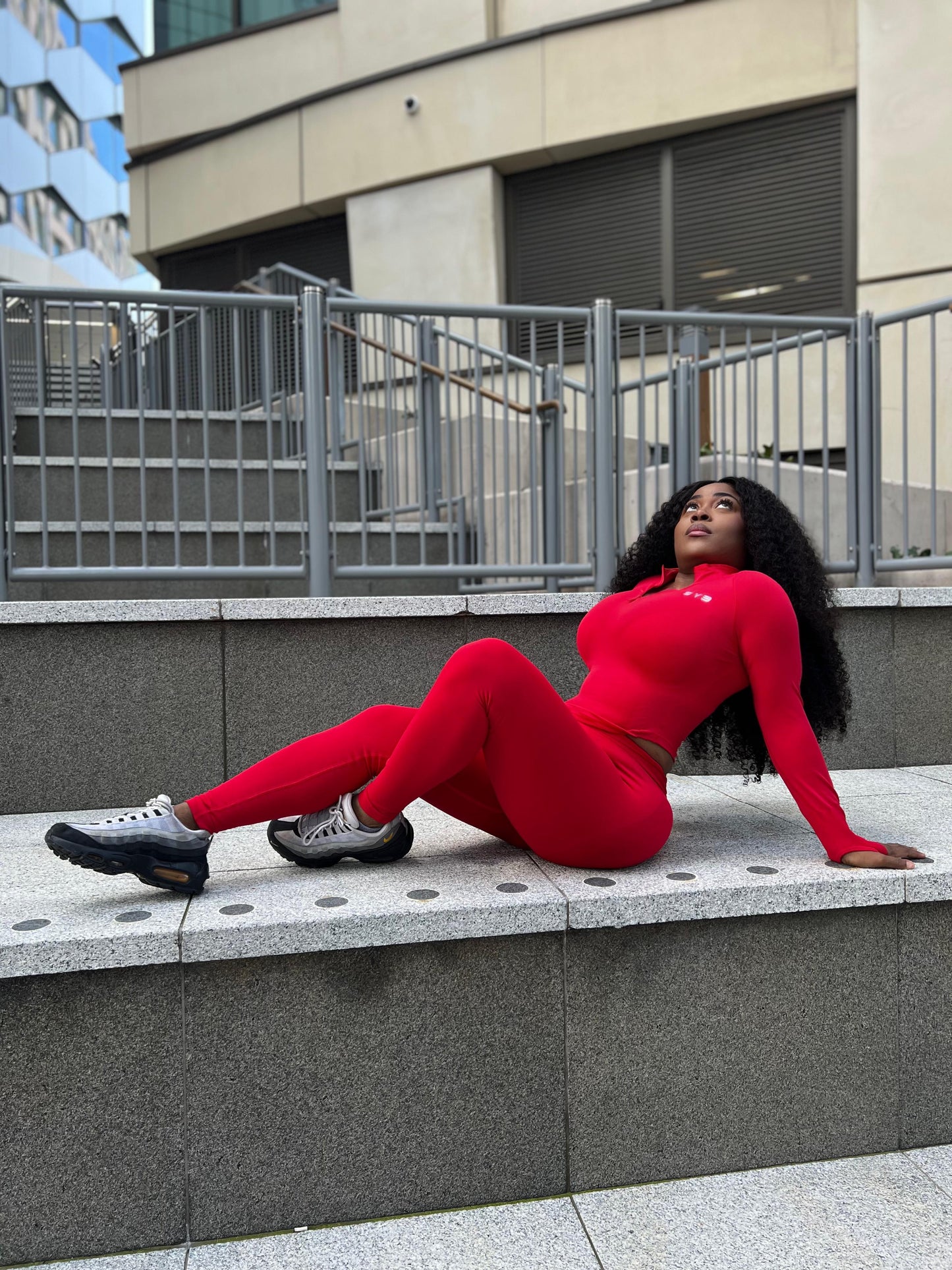 Conjunto Yoga Lifestyle en rojo ❤️🔥