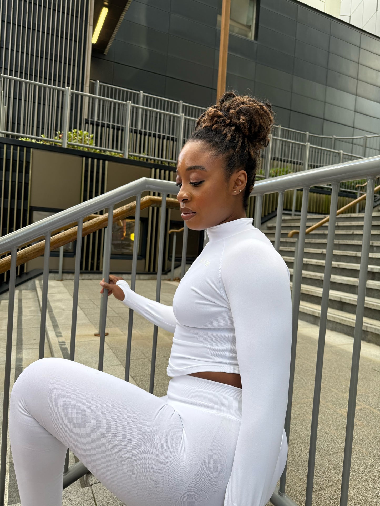 Conjunto Yoga Lifestyle en blanco 🤍🌟