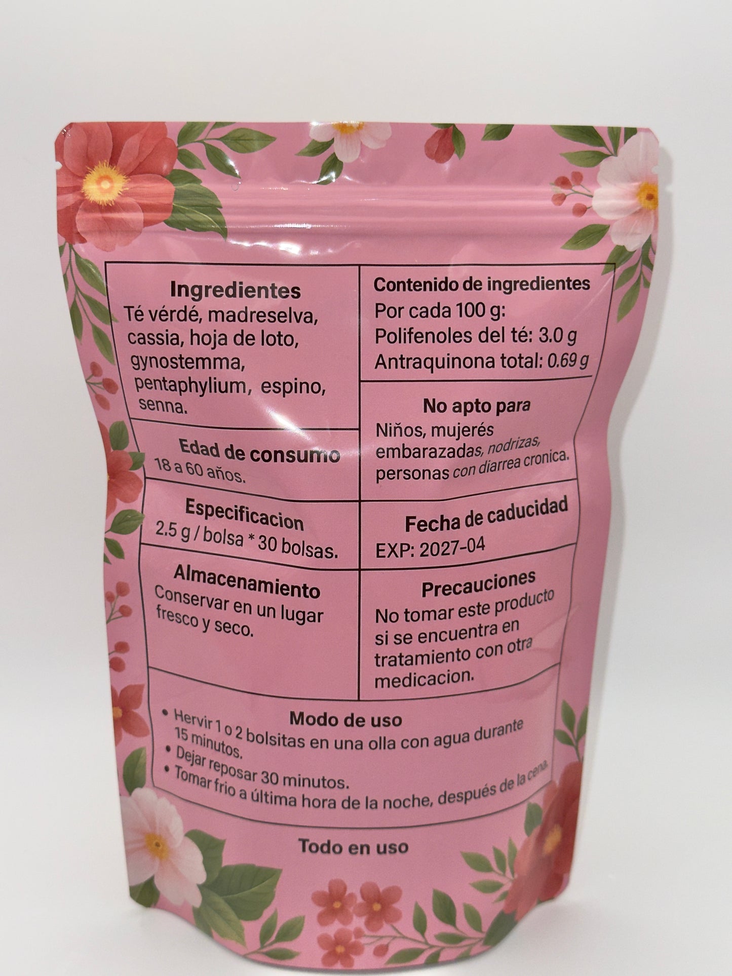 30 DAYS EXTREME DETOX TEA